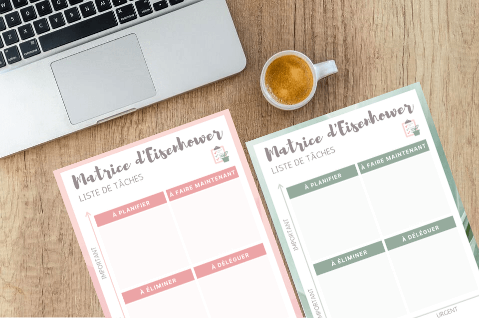 204 – Boite outils – Matrice Eisenhower – Visuel 3 Vous avez une to-do list interminable et vous ne savez pas par où commencer ? Vous êtes perdues dans toutes ces tâches à réaliser et vous cherchez un outil pratique pour vous décider ? Grâce à la matrice d'Eisenhower, vous allez pouvoir classer toutes vos tâches et identifier facilement celles qui méritent votre attention. Je vous explique comment ça marche en détail dans cet article #organisation #productivité #prioriser #todolist