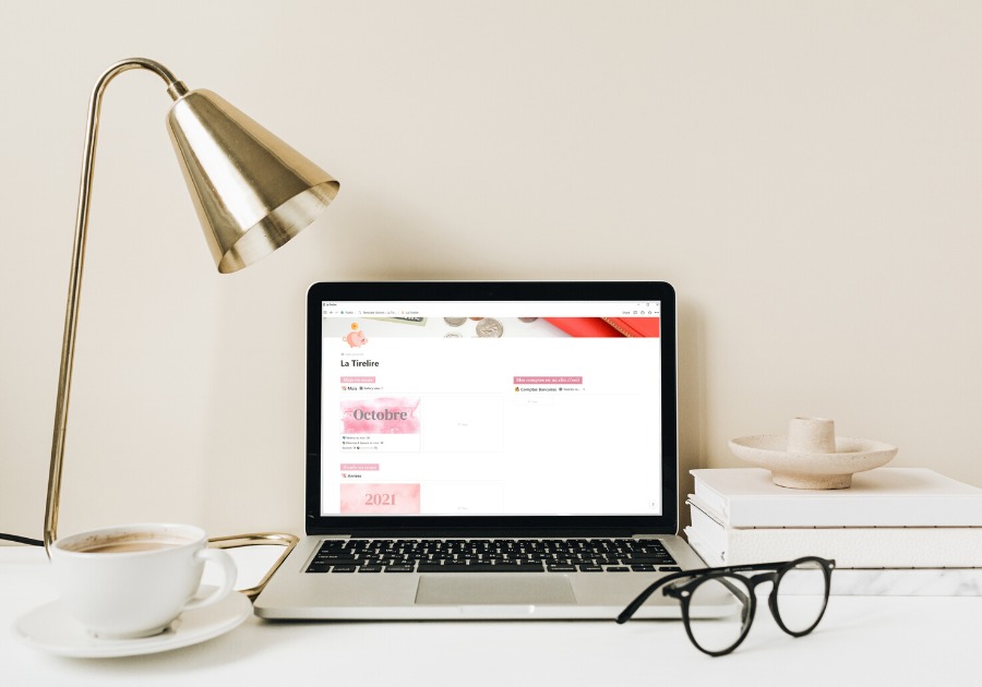 Template Notion La Tirelire – Visuel Page Vente Podia (1)