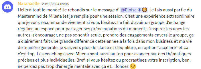 Témoignage Natanaelle MEP1